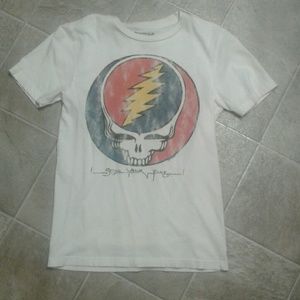 Grateful Dead "Steal Your Face" white t-shirt